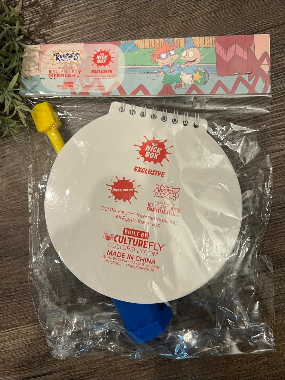 Nickelodeon Rugrats Notebook And Pen Set Nick Box Exclusive Built By Culture Fly